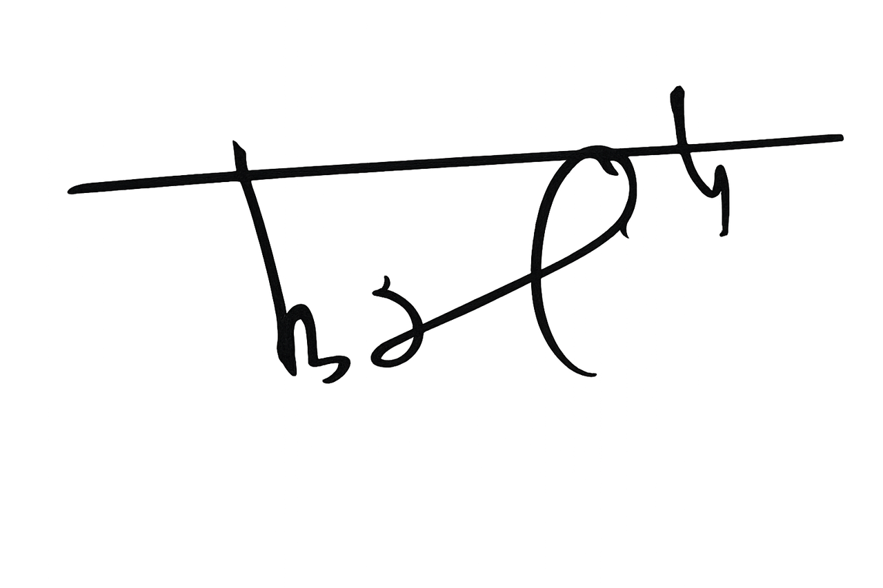 Handwritten Signature